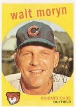 1959 Topps Baseball Cards      488     Walt Moryn